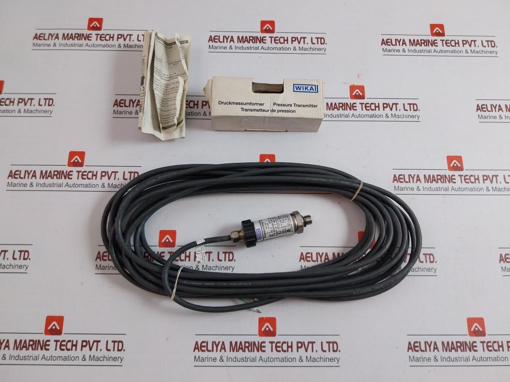 Part Number Is-20-S Wika 4..20 Ma 52345556 0..250 Bar Pressure Transmitter