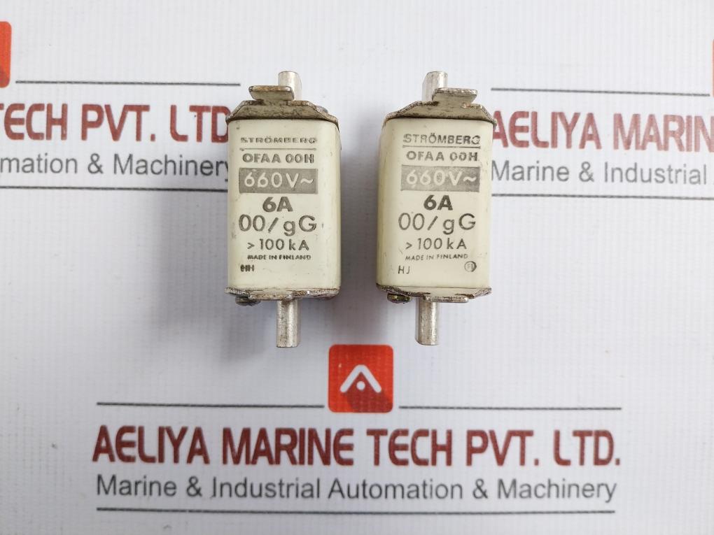 Part Number Ofaa 00h By Stromberg High-Voltage Ceramic Fuse Link 660v