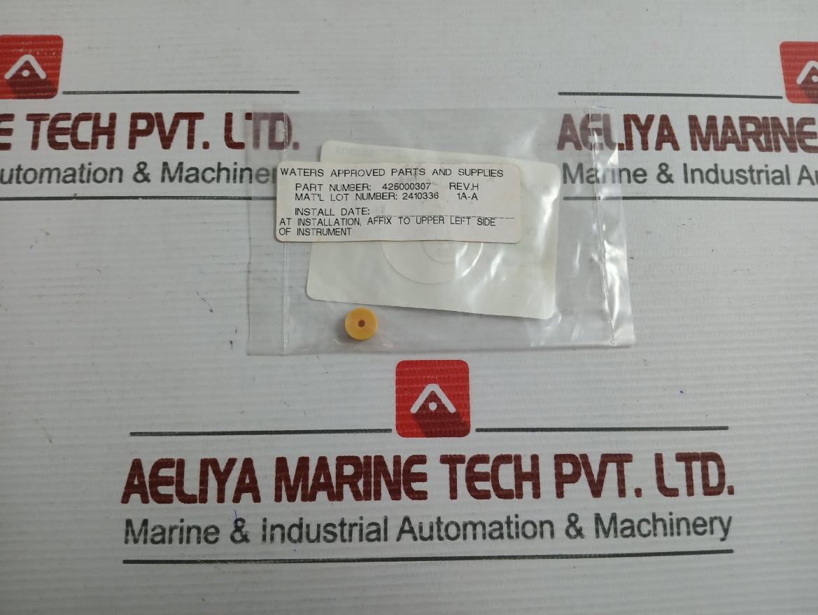 Part No: 425000307 Waters .0787 Id Floating Flanged Wash Seal - New