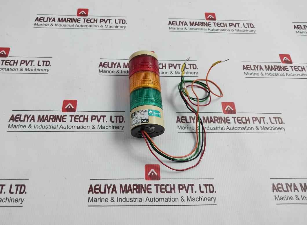Patlite Les-aw Stack Light Tower 55?C 24V Ac/Dc 0.2A