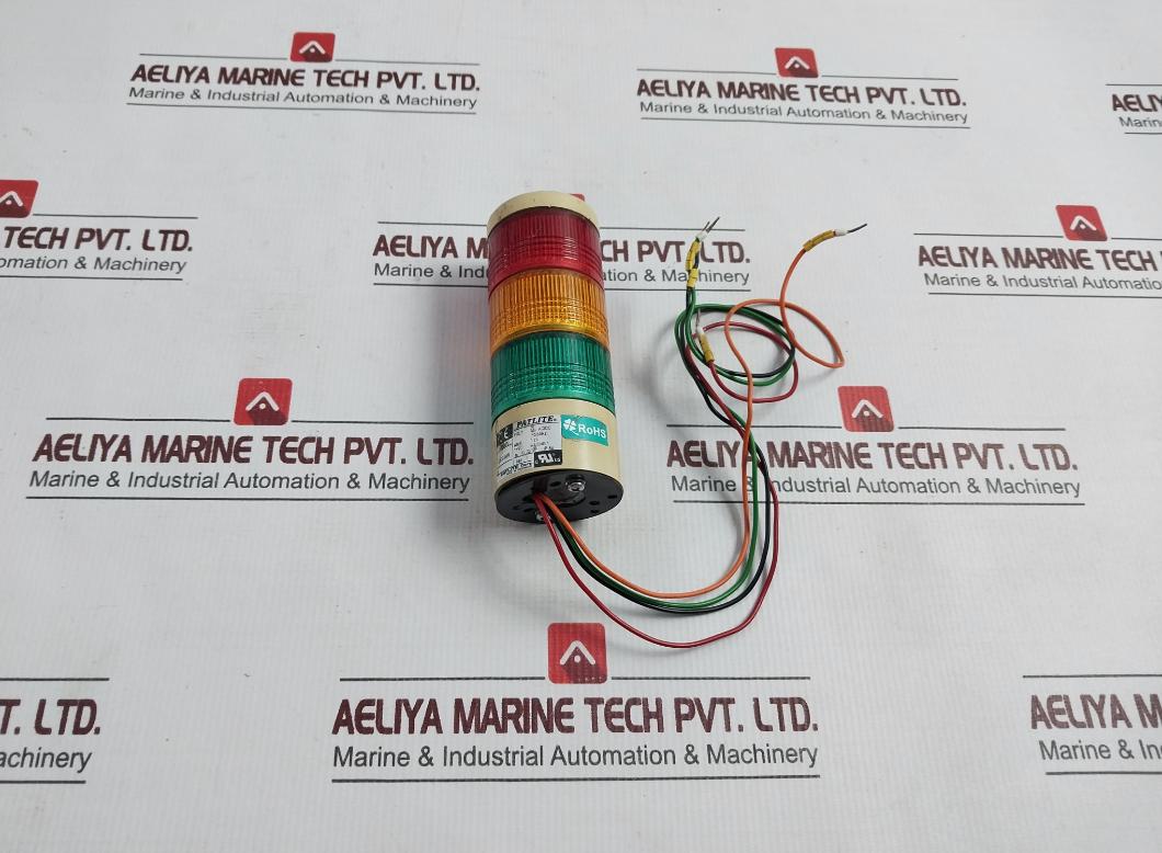 Patlite Les-aw Stack Light Tower 55˚C 24V Ac/Dc 0.2A