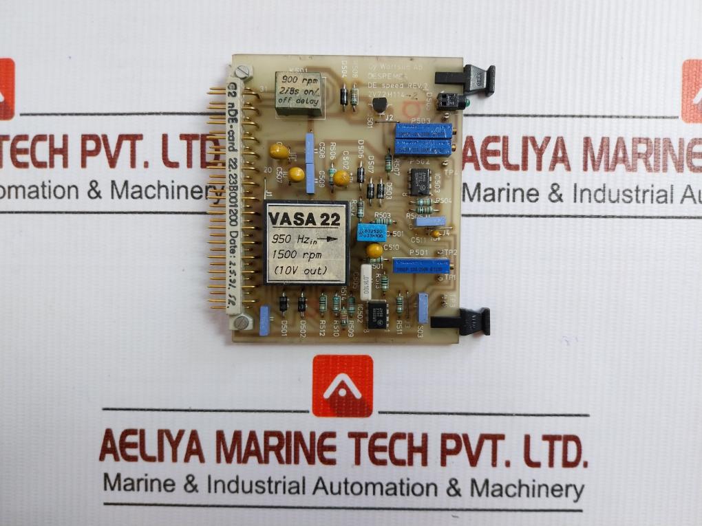 Pcb Card 2v72h114-2 By Wartsila In 60 Gm