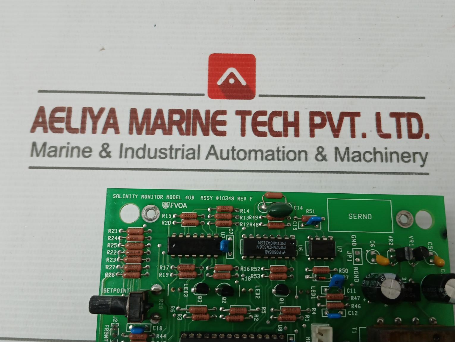 Pcb For Salinity Monitor 40B Village Marine
