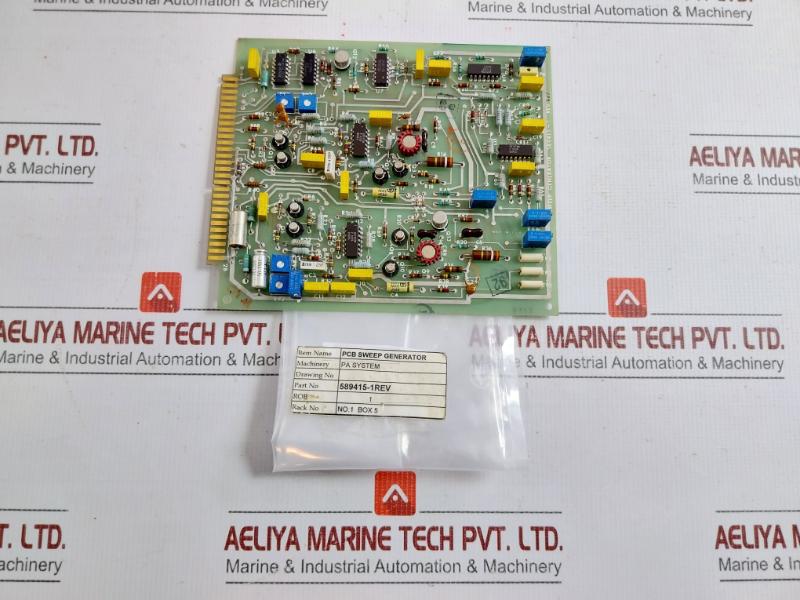 Pcb For Sweep Generator In Used Condition 589415-1