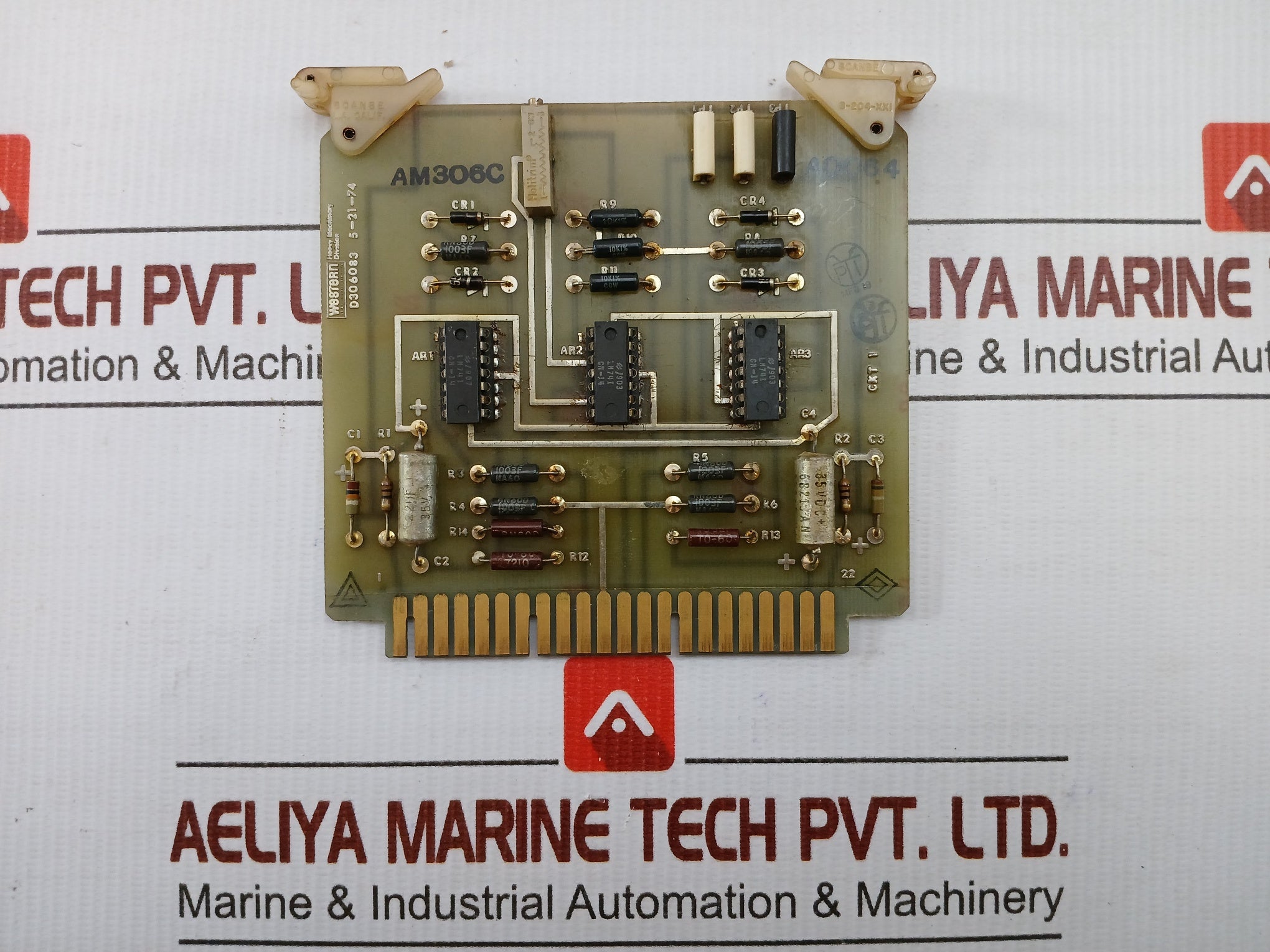 Pcb Module By Western D306083 In Used Condition