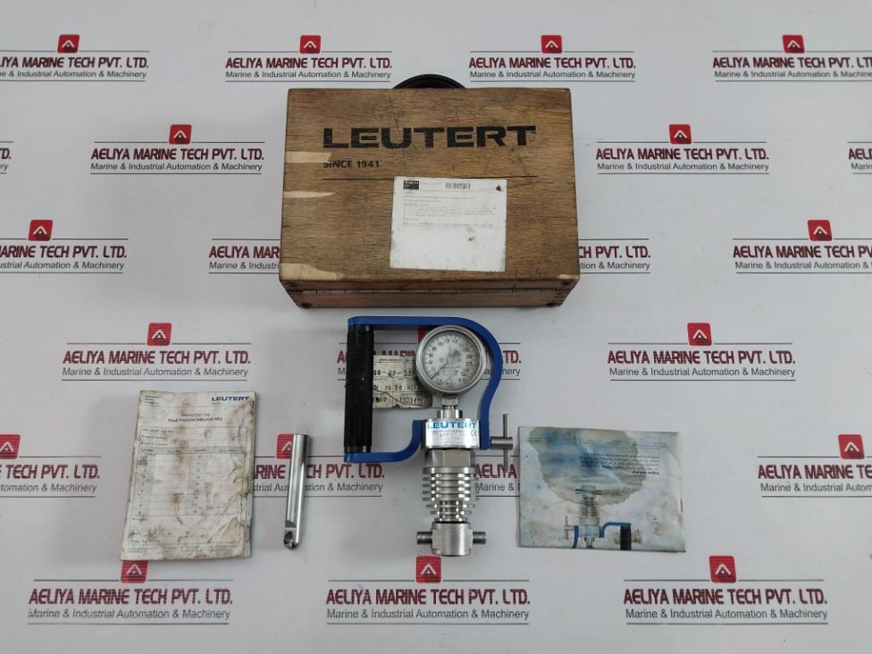 Peak Pressure Indicator 250 Bar Msi-3 Leutert