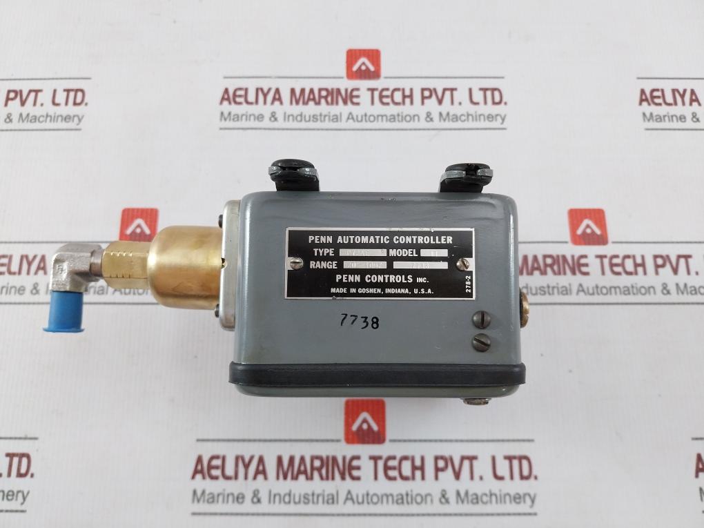 Penn P72Ae Automatic Pressure Controller 20"-100 Psig 997-216-4
