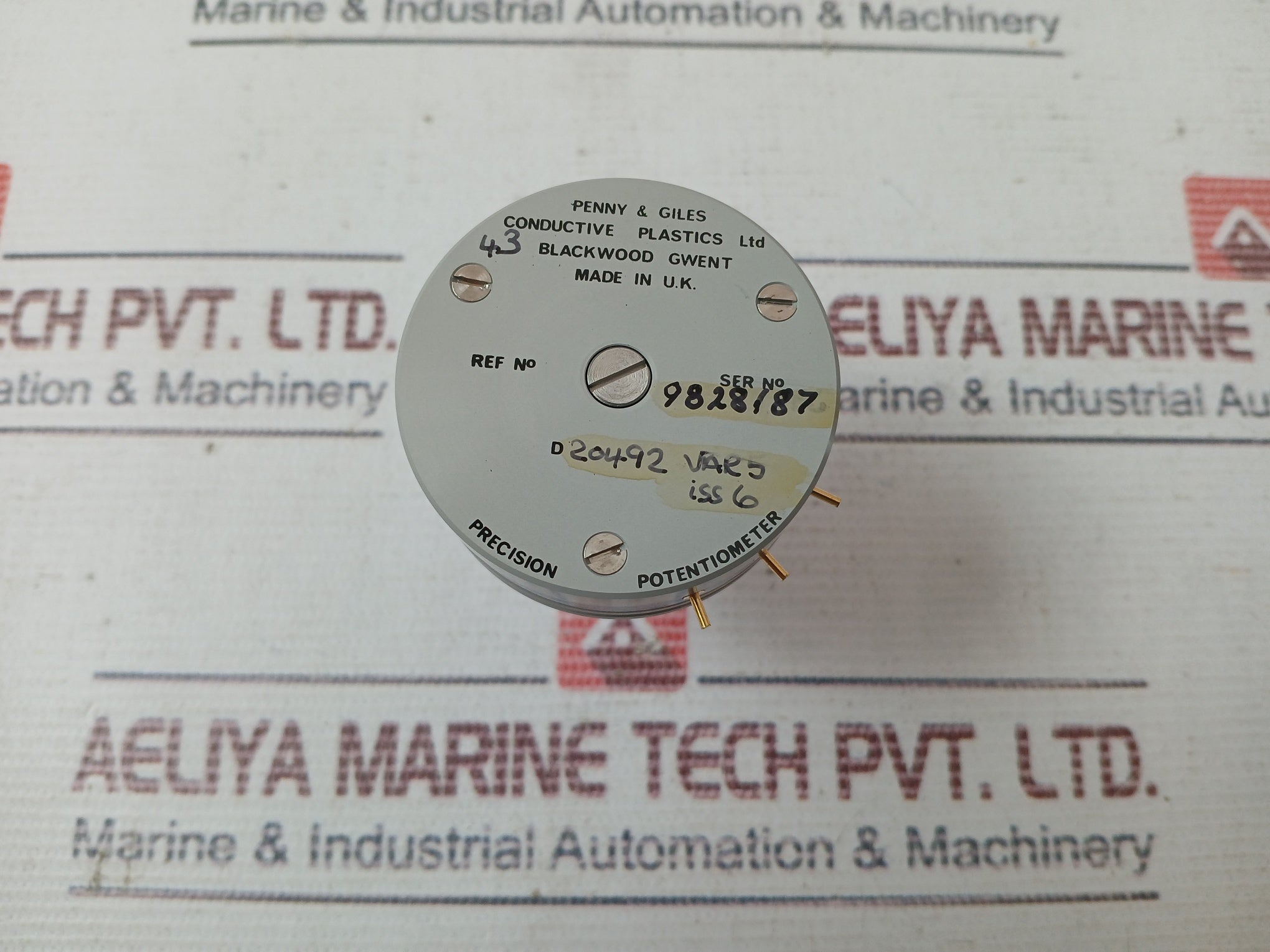 Penny & Giles D20492/Var5 Precision Potentiometer 250800 