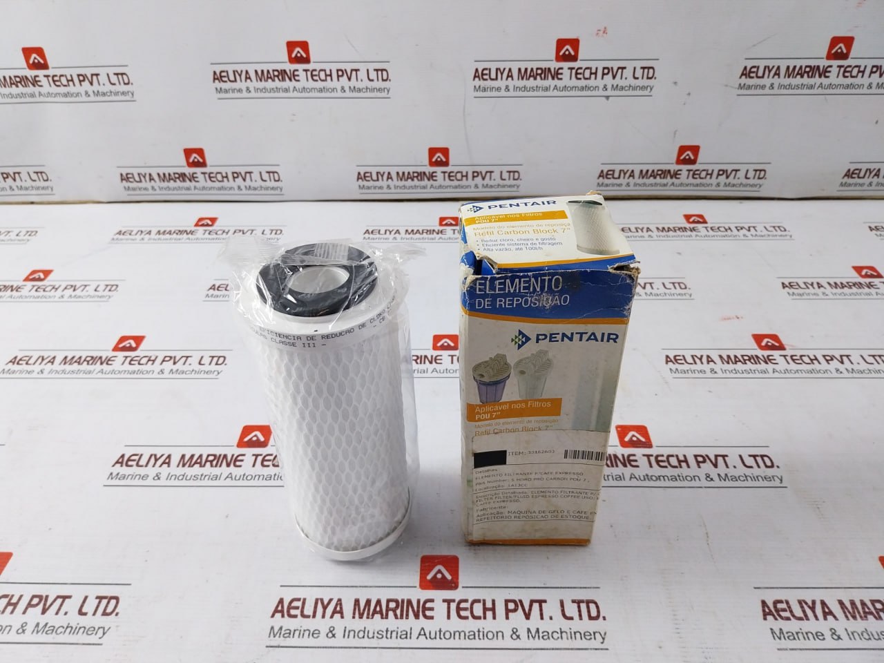 Pentair 5 Hdro Pro Carbon Pou 7" Coffee Filter Element 30162600 Cb 7"