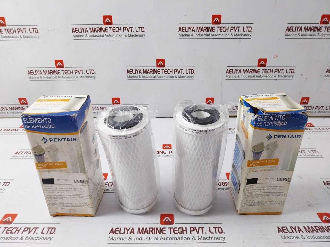 Pentair 5 Hdro Pro Carbon Pou 7" Coffee Filter Element 30162600 Cb 7"