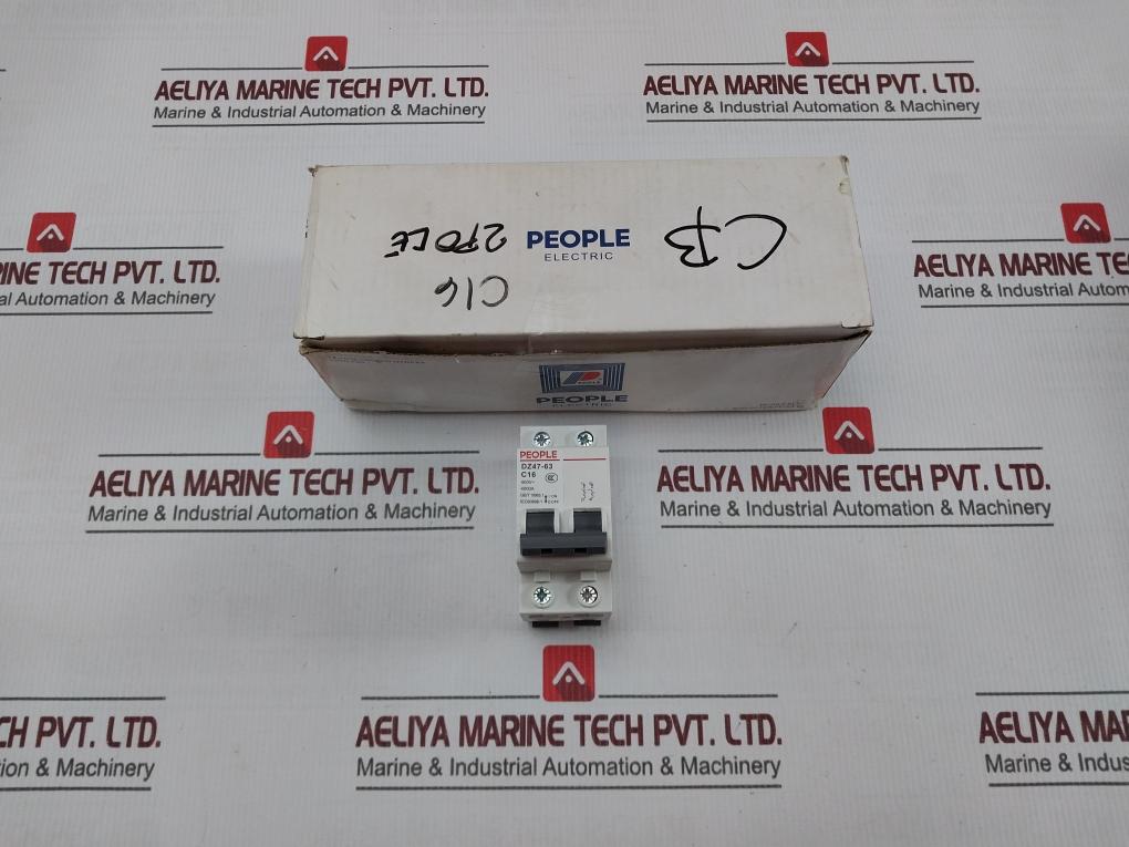 People Electric Dz47-63 2 Pole Miniature Circuit Breaker 400V 4000A