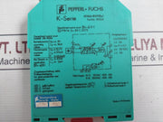 Pepperl+Fuchs Kha6-rw1/Ex1 Switch Amplifier 20Ma 250Vac 65C 415Nf