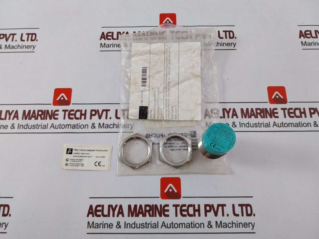 Pepperl+Fuchs Ncn15-30Gm40-n0-v1 Inductive Proximity Sensor 8 Vdc 106301S