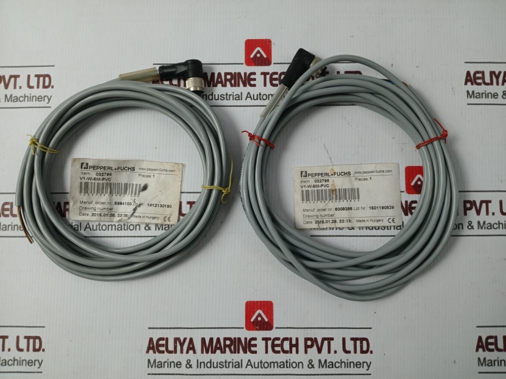 Pepperl+Fuchs V1-w-5M-pvc Connector Cable 032798
