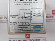 Pepperl+Fuchs We70/Ex1/A Intrinsically Safe Control Unit 220V 4A 500W