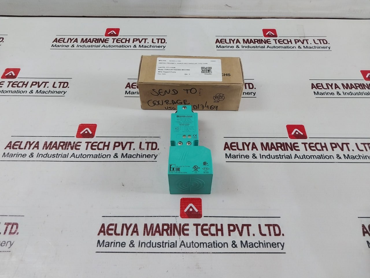 Pepperl+Fuchs Ncn40+U1+N0 Inductive Proximity Sensor 106624 New