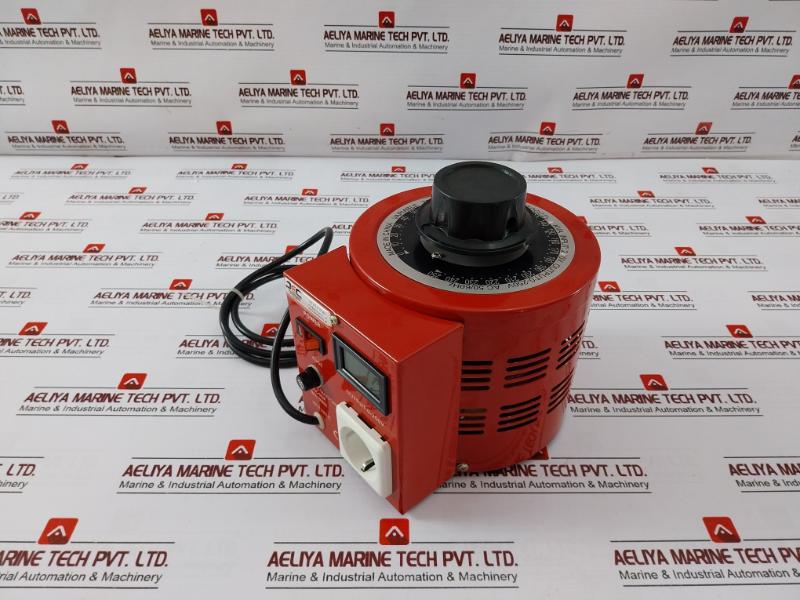 Perimenis Tdgc-1Kva Adjustable Manual Voltage Regulator Variac Transformer 1000V
