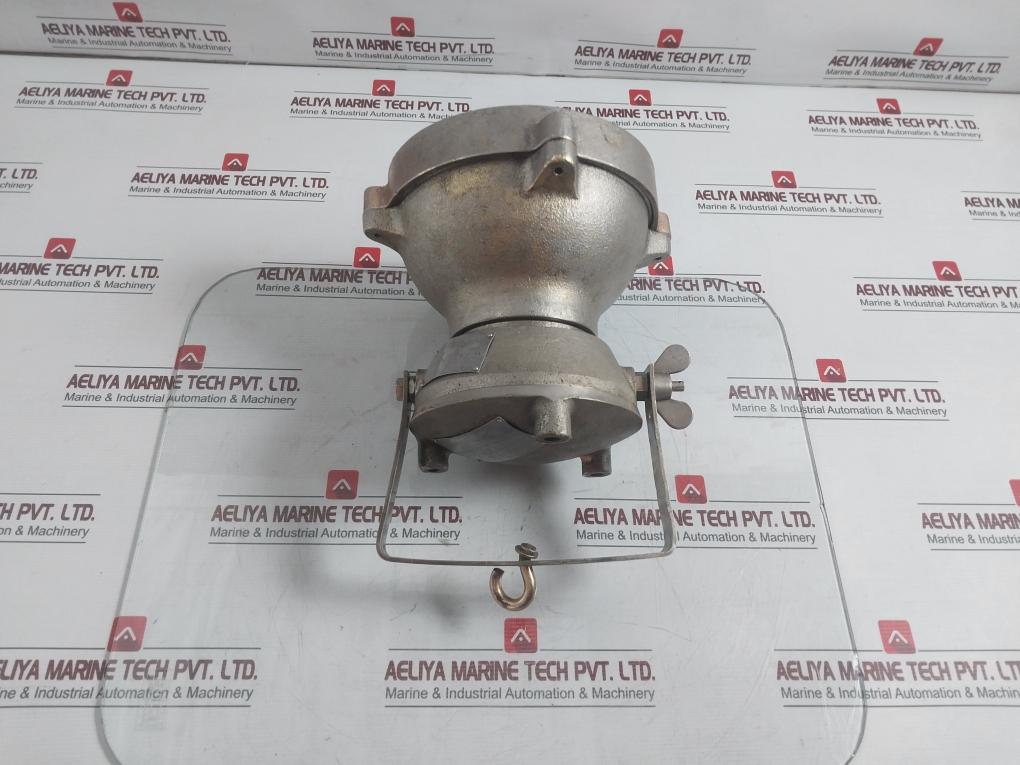 Permissible Pneumatic Electric Airturbo Lamp 12v 55w Wolf 0445/U/M - Used
