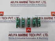 Lot of 5X PETERCEM F1 PETERCEM F1 Auxiliary Contact Block SWG-04665-3