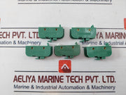 Lot of 5X PETERCEM F1 PETERCEM F1 Auxiliary Contact Block SWG-04665-3