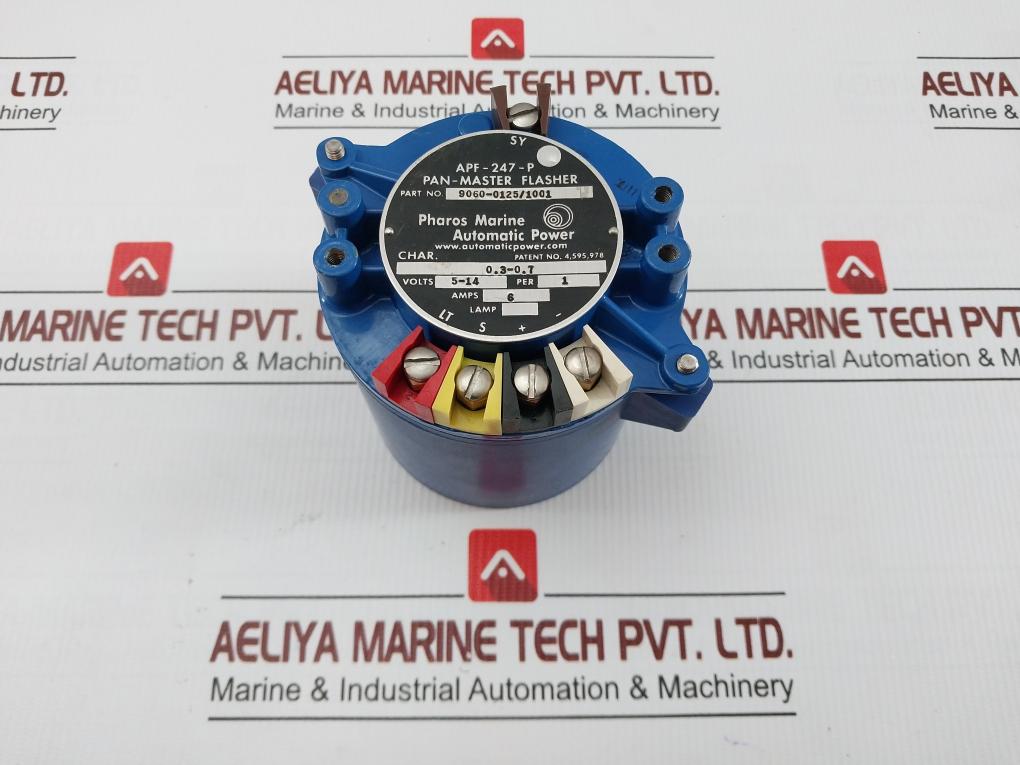 Pharos Marine Pan Master Flasher 5-14v Part Number Apf-247-P - 510 Gm