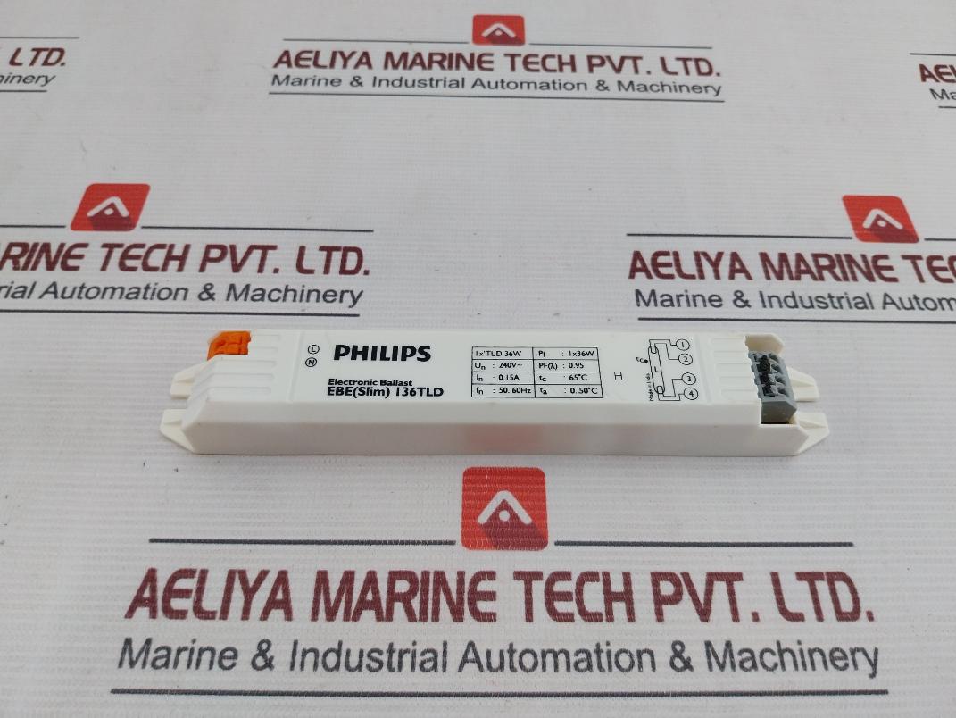 Philips Ebe (Slim) 136Tld Electronic Ballast 50-60Hz 65C 0.15A