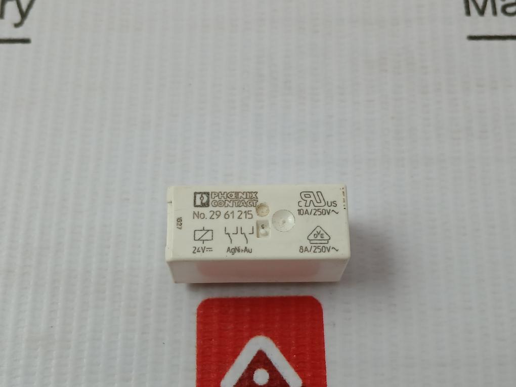 Lot Of 2x Single Relay 10a/250v Phoenix Contact 2961215