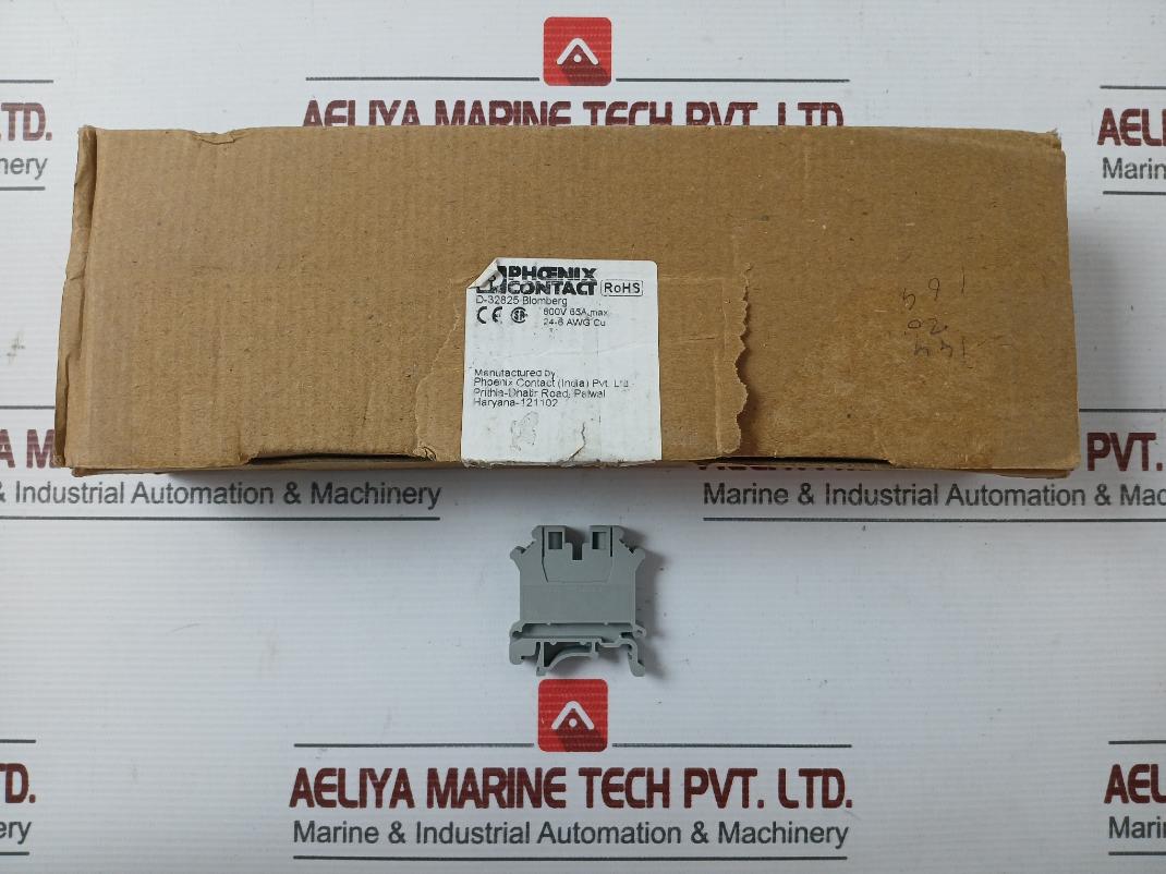 Phoenix Contact Feed-Through Terminal Block Uk 10n-E