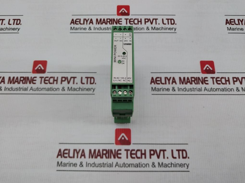 Mini-Ps-100-240ac/24dc/1 Power Supply Module By Phoenix Contact 90-350vdc