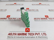 Relay Socket Terminal Block 24v Dc Phoenix Contact Plc-Bsc-24dc/21hc