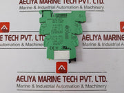 Lot of 2X Phoenix Contact PLC-BPT-24DC/21 Relay Base with Relay 24VDC
