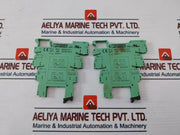 Lot of 2X Phoenix Contact PLC-BSC-230UC/21 Terminal Block 2966045