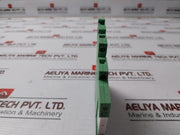 Lot of 2X PHOENIX CONTACT PLC-BSC-24DC/21 Relay Base 250VAC/6A