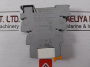 Lot of 2X Phoenix Contact PLC-BSC-24DC/21-21 Relay Base 2961192 2961215 24VDC