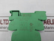 Lot of 2X Phoenix Contact PLC-BSC-24DC/21-21 Relay Base 2967015 24VDC