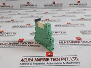 Phoenix Contact Plc-bsc-24Dc/21-21 Relay With Base 250Vac/6A Used