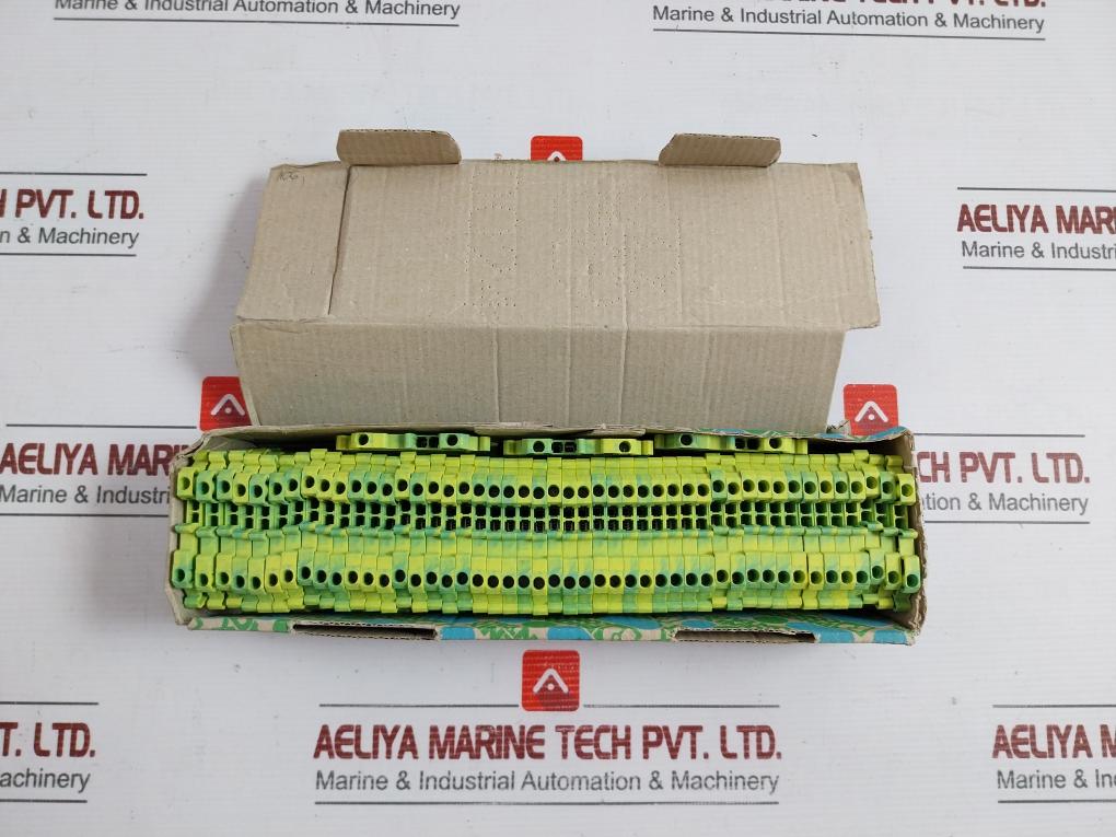 Phoenix Contact Ut 2,5-mtd-pe Protective Conductor Terminal Block  (1 Box=50 Pcs)