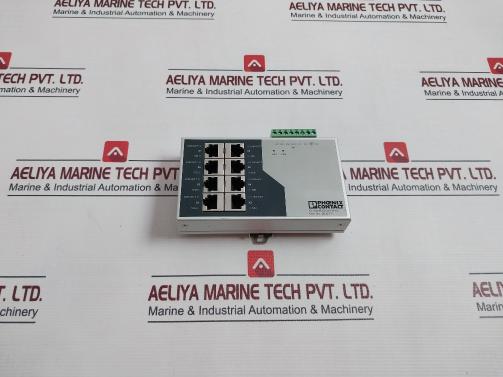 Phoenix Contact Fl Switch Sf 8Tx Industrial Ethernet Switch 2832771 24Vdc 240Ma