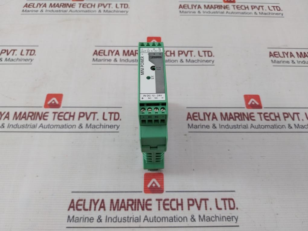 Phoenix Contact Mini-ps-12-24Dc/5-15Dc/2 Dc/Dc Converter 12-24V 2.3-1.1A 70C
