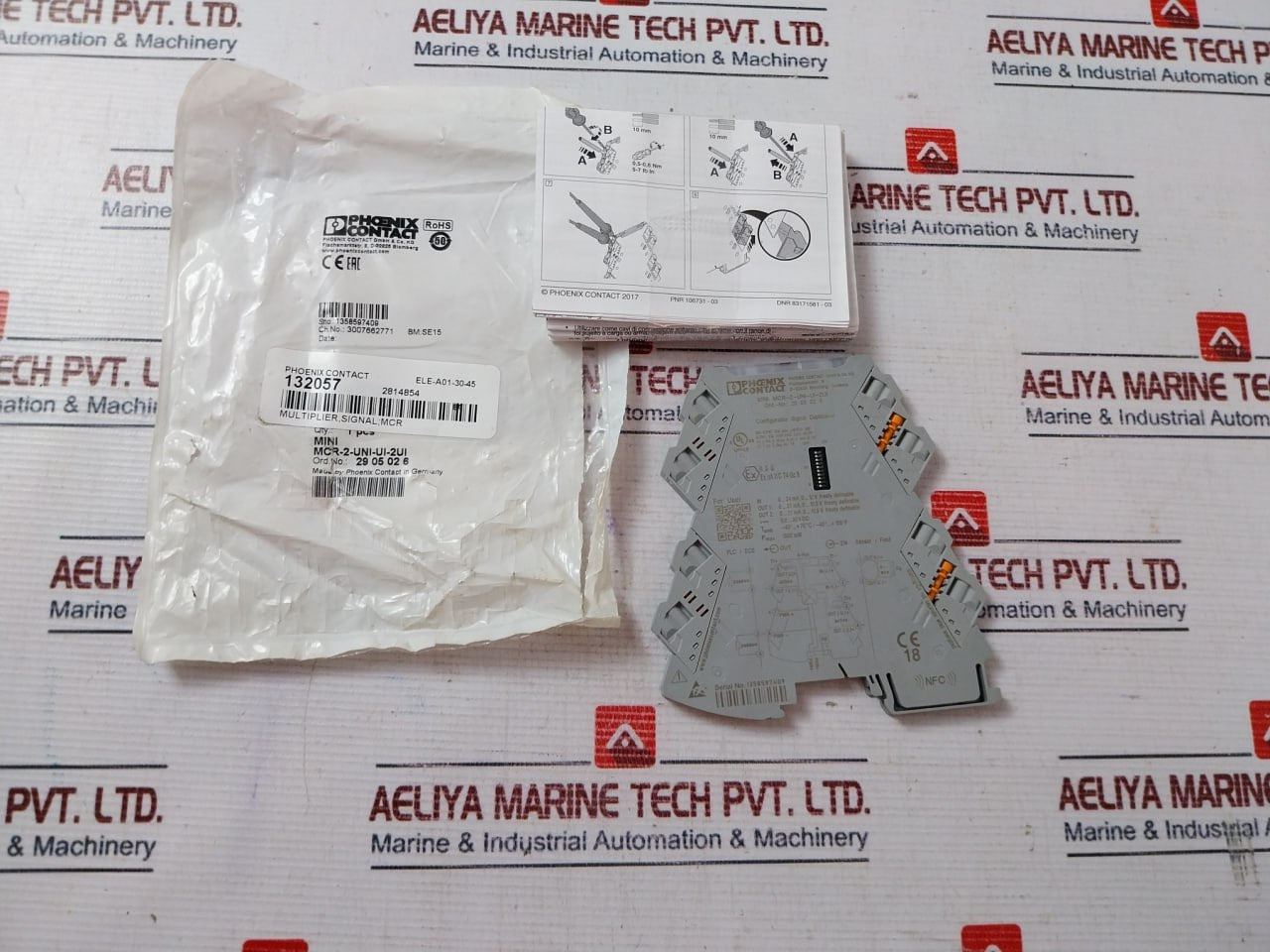 Phoenix Contact Mini Mcr-2-uni-ui-2Ui Configurable Signal Duplicator 3007662771