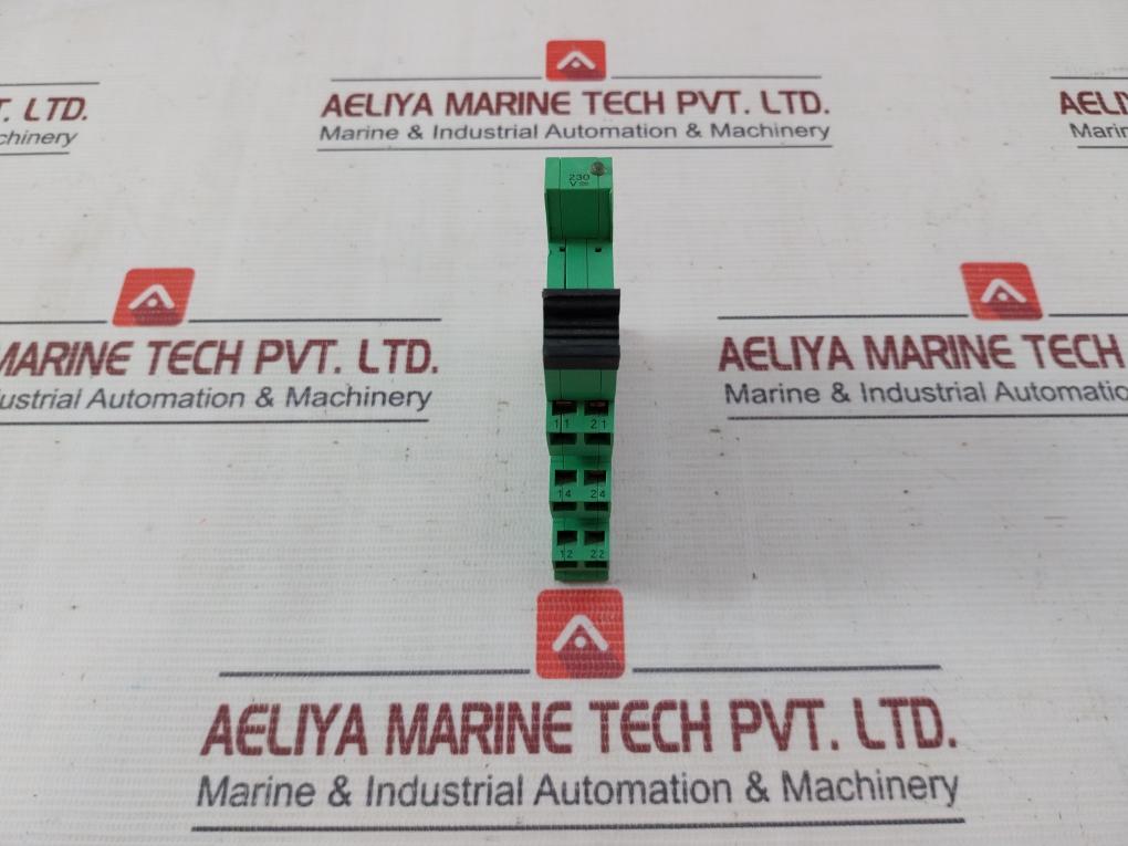 Phoenix Contact Plc-bsp-230Uc/21-21 Relay Base 250Vac/2X6A