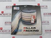 Pillar 2.5 Mm Universal Carbonized Fiber Packing Seal, 8 Ft
