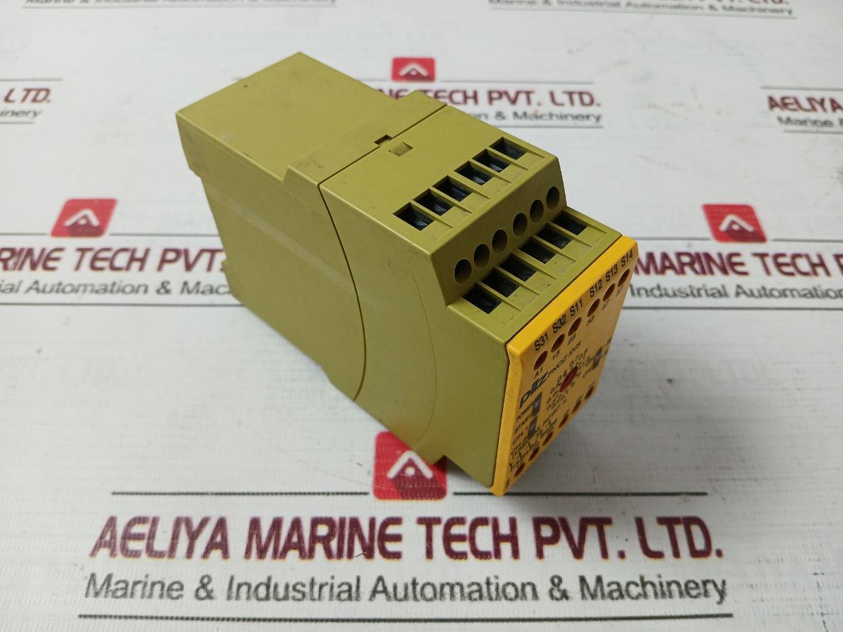 Pilz Pnoz Xv3 3/24Vdc 3N/O 2N/O T Safety Relay 774542 24,0Vdc 4,5W 230V 5,0A
