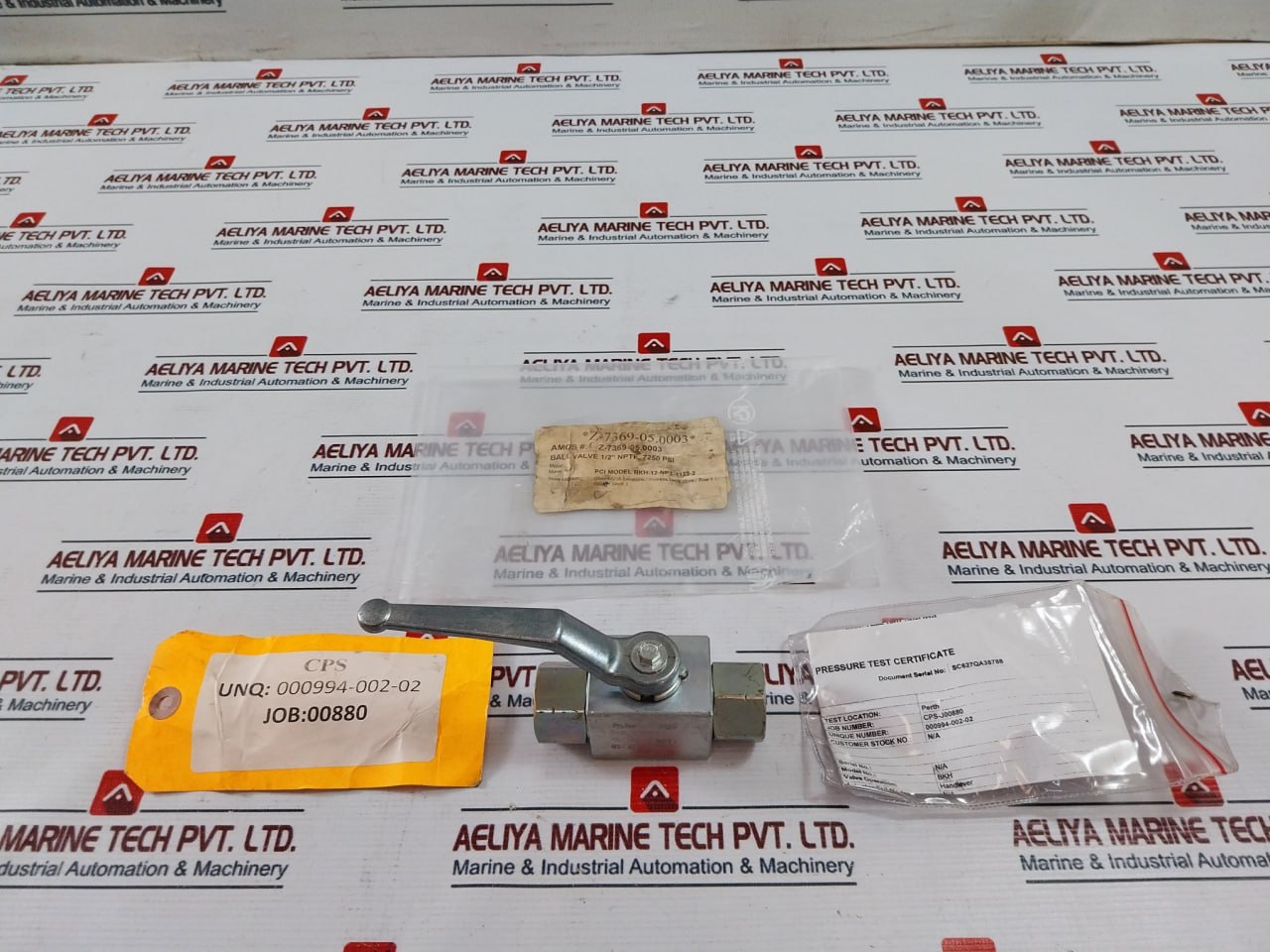 Pister Bkh-1/2 Npt Ball Valve 7250 Psi