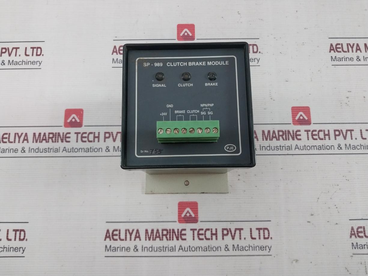 Pje Sp-989 Clutch Brake Module +24V