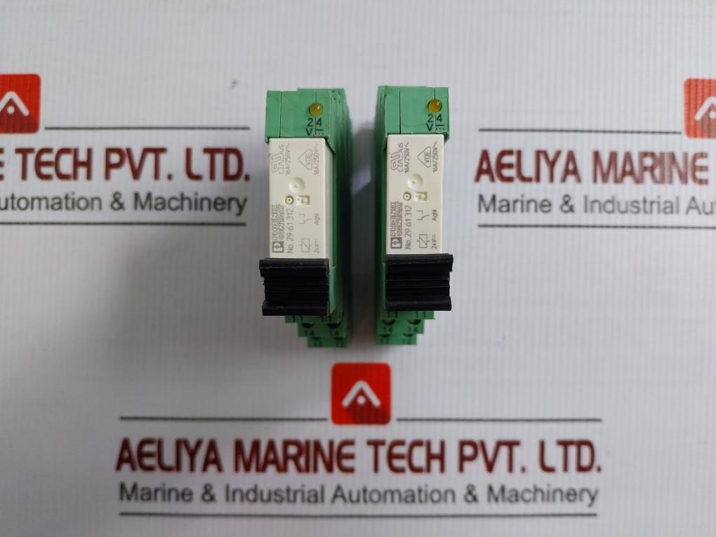 Plc-Bsc-24dc/21hc Relay Base 24 Vdc Brand Phoenix Contact