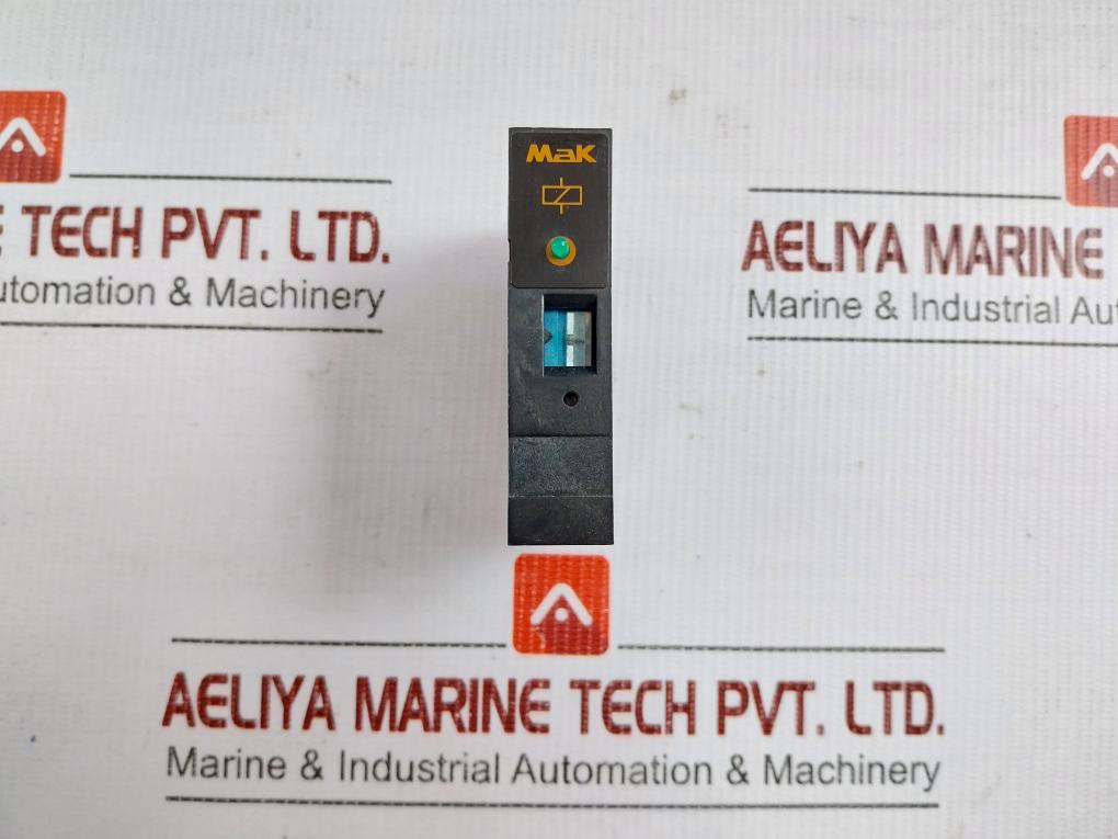 Plug-In Control Relay Module 24v By Mak 9.01.7-91.08.00-02 - Used