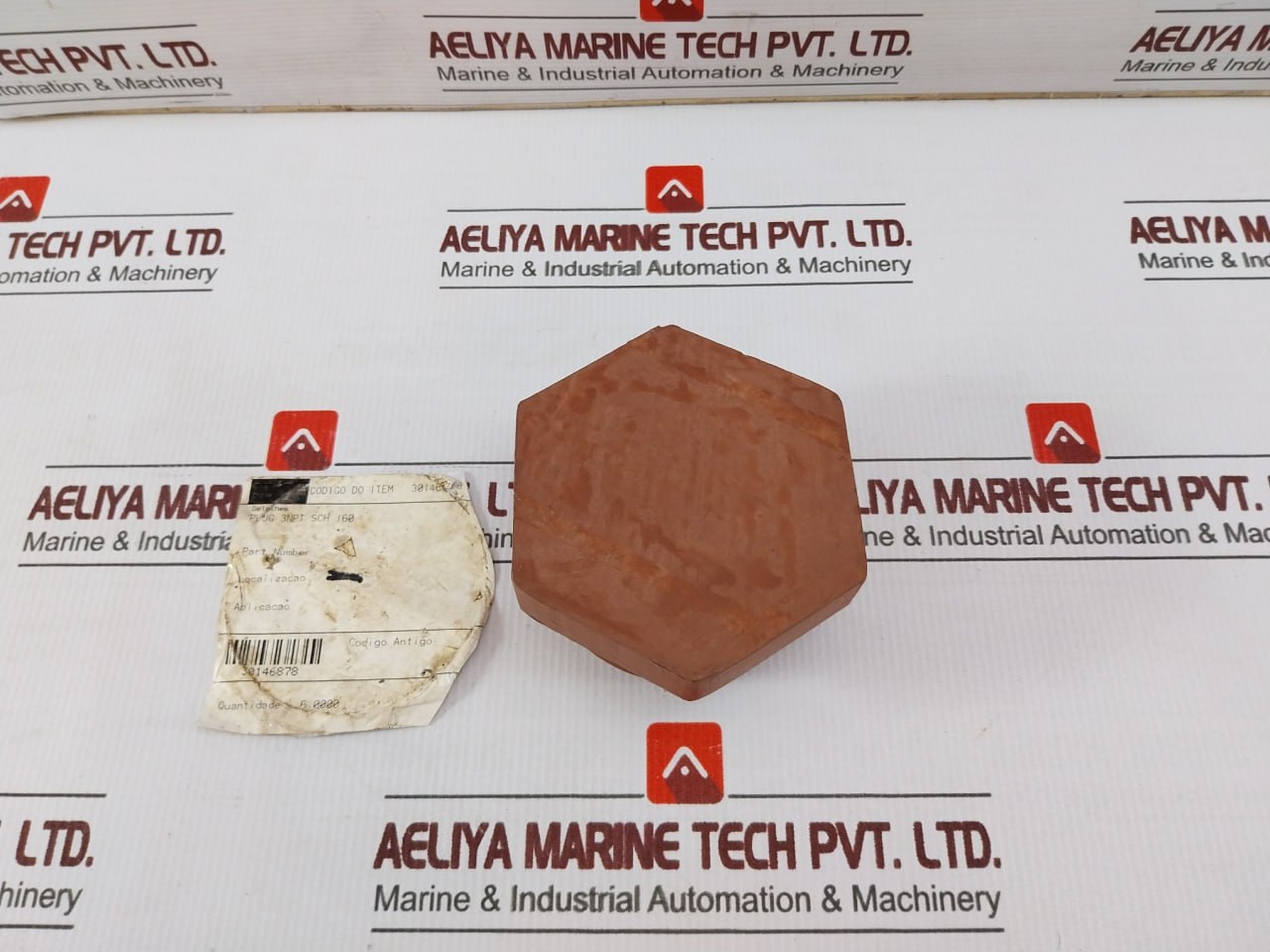 Plug 3Npt Sch 160 Plumbing Supply Red Thread Male Plug