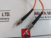 Metrocable Coa-mm-dp Plus Informatica Fiber Optic Cable Duplex Sc-st, 2.5 Meter