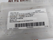 Metrocable Coa-mm-dp Plus Informatica Fiber Optic Cable Duplex Sc-st, 2.5 Meter
